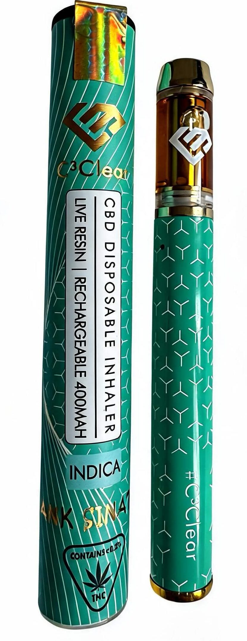 C³Clear | Dank Sinatra | Live Resin | CBD Inhaler