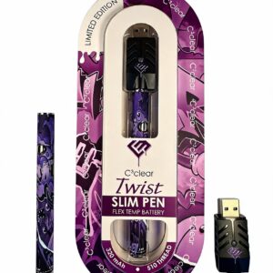 C³Clear | Twist Slim Pen | Flex Temp Battery | 510